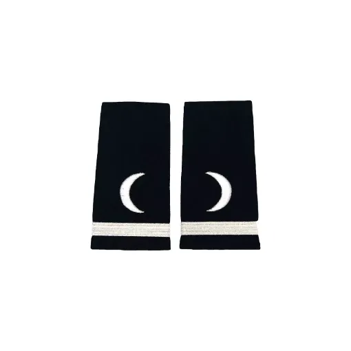 Picture of Third stewardess epaulet silver one stripe - Liquid Yacht Wear