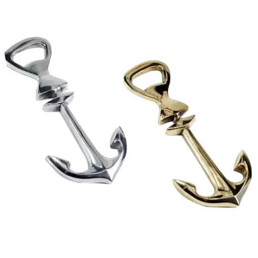 Picture of Anchor bottle opener - Aluminium - Nauticalgifts