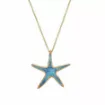 Picture of Silver starfish necklace - Nauticalgifts