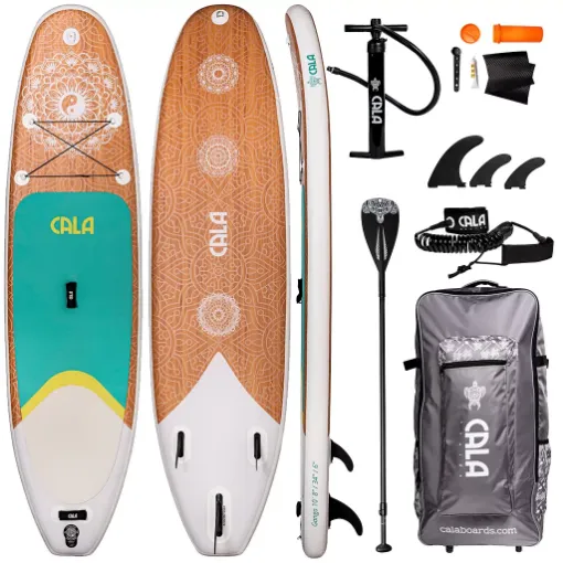 Picture of 10'8" Ganga ISUP inflatable stand up paddle board set - CALA Boards