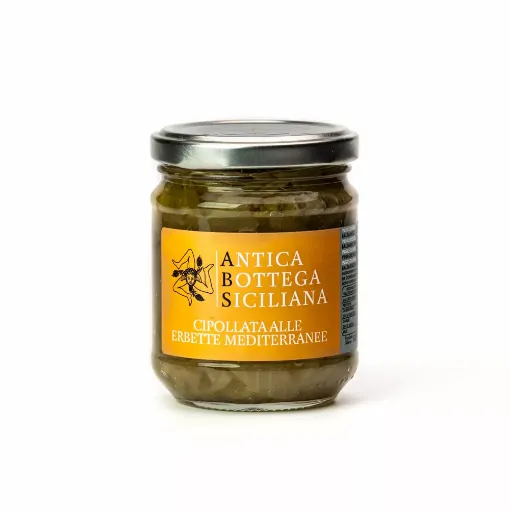 Picture of Cipollata with Mediterranean herbs - 180g - Antica Bottega Siciliana