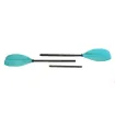 Picture of Kayak Paddle Adjustable 215 - 235cm Fiberglass - Teal - SCK