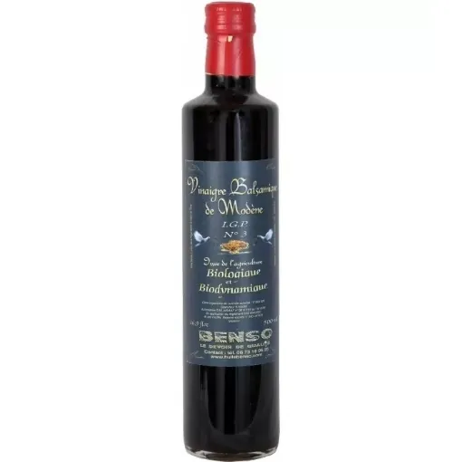 Picture of Red balsamique vinegar - 250ml - Benso - 250ml