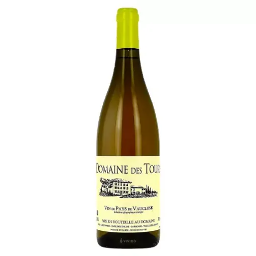 Picture of Domaine des Tours Blanc VDP Vaucluse - 2012 - 750ml - Château des Tours