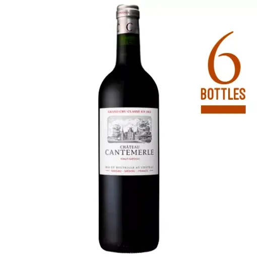 Picture of Château Cantemerle - 2018 - 750ml x 6 - Château Cantemerle