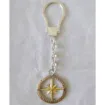 Picture of Silver key ring compass design - Nauticalgifts