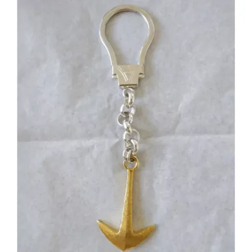 Picture of Silver key ring anchor design - Nauticalgifts