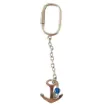 Picture of Silver key ring anchor design - Nauticalgifts