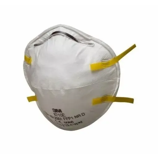 Picture of 3M 8710 ffp1 disposable respirator without valve.