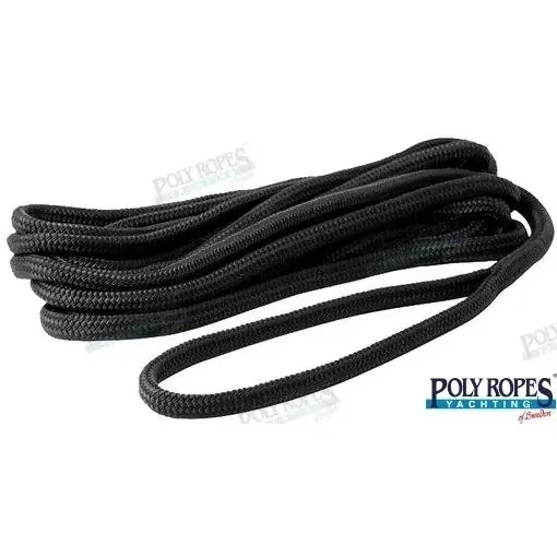 Picture of Dockline 28mm black - 100m - POL2110480028 - Poly Ropes