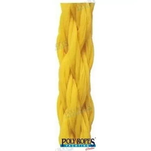 Picture of Trim - dinghy xl 4mm - 12m - yellow - POL2204280240 - Poly Ropes