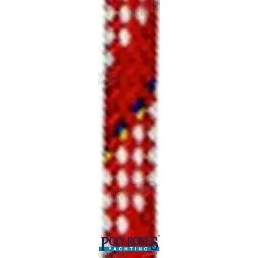 Picture of Racing - 2002 3mm red/white - 100m - POL2229912030 - Poly Ropes