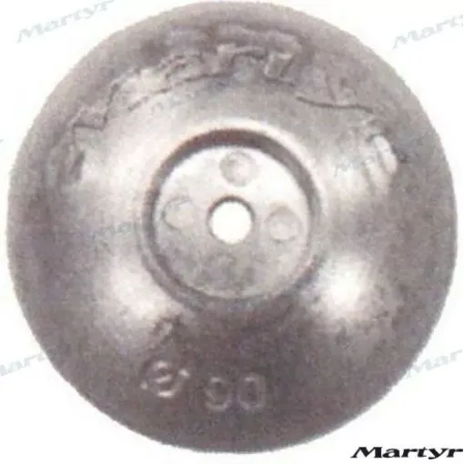 Picture of Zinc rudder anode 110 mm - CMF110 - Martyr