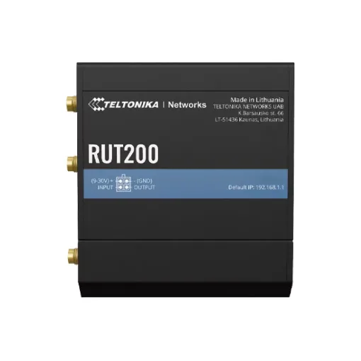 Picture of Teltonika - Rut200 (Modulo Quectel Ec200A - Eu ) - Compact, Cost - Effective And Powerful Industrial Lte Router For Professional Applications - Teltonika