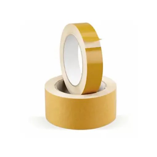 Picture of 3M double sided tape 415 for polyester. - White - 6 Units - 50mm x 33m - 3M