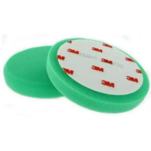 Picture of Hookit polishing foam beret (velcro) - Green - 2 Units - 3M