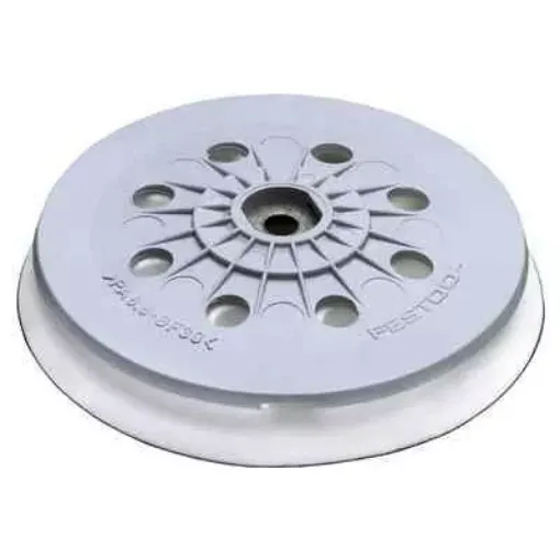 Picture of St - stf 125/8 - m8 - j sw sanding plate - Grey - 125mm - Festool