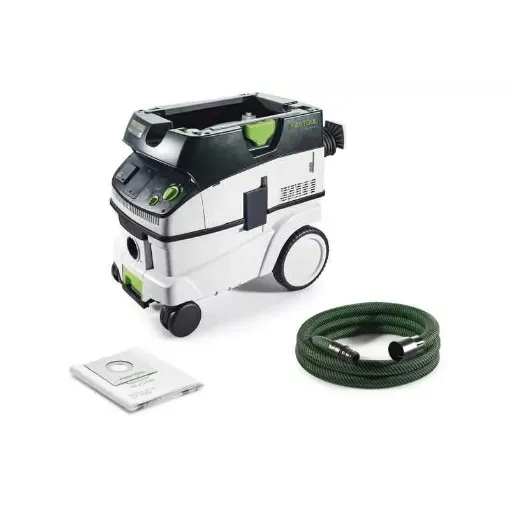 Picture of Cleantec ctl 26 e sd mobile suction system - 3,5m - Festool