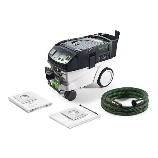 Picture of Cleantec ctl e ac hd mobile suction system - 3.5m - Festool