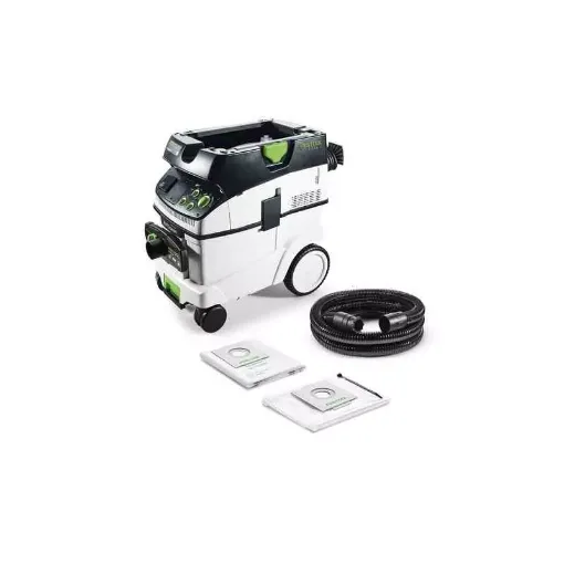 Picture of Cleantec ctm 36 e ac - lhs mobile aspiration system - 3.5m - Festool