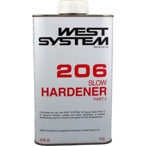 Picture of 206 slow hardener - Transparent - 1kg - West System