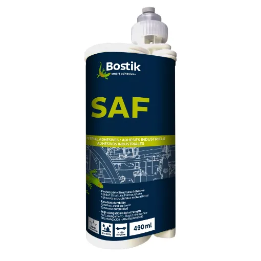 Picture of Bostik saf 30 - 5 methacrylate glue - White - 50ml - Bostik