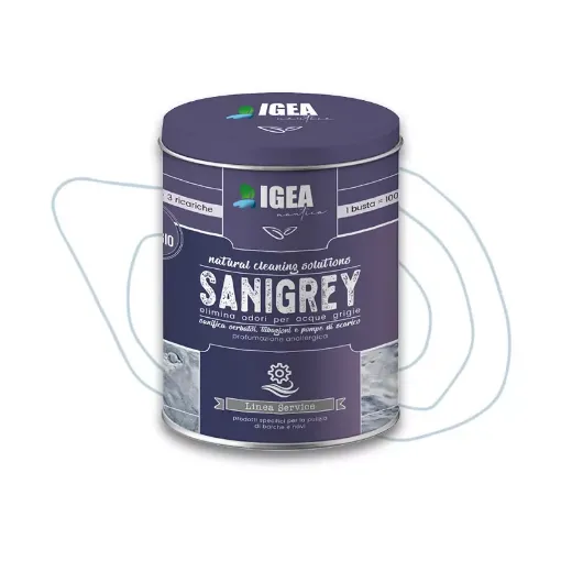 Picture of SaniGrey odour eliminator for grey water tanks 16 x 30g refills plus 3 for free IGO005 IGEA Nautica - 480g - IGEA Nautica