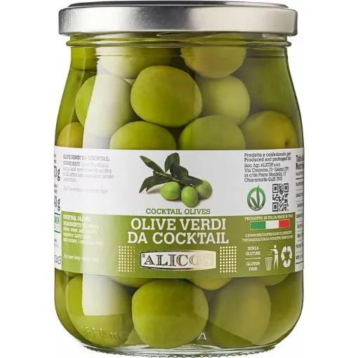 Picture of Green Sicilian cocktail olives