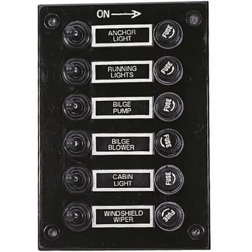 Picture of Panel with 6 Classic switches