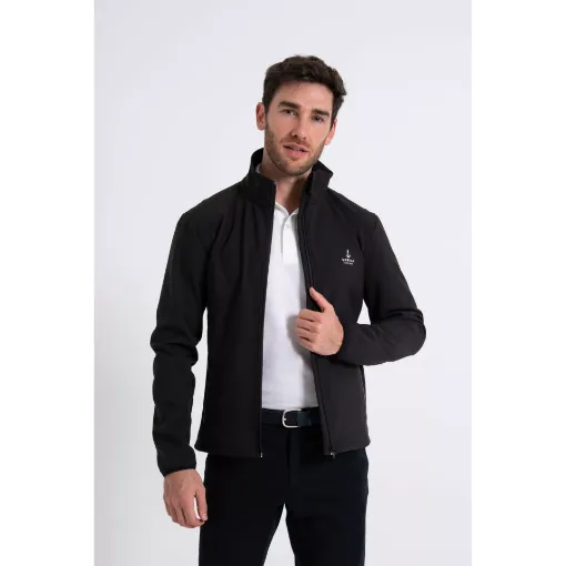 Picture of Mens Softshell Jacket - Black - L - Marina Yacht Wear