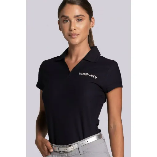 Picture of Ladies Liquid's Cool Max Polo - Navy - XS - Boat Bum