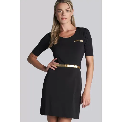 Picture of The Secret Service Dress - Black - M - Liquid Yacht Wear