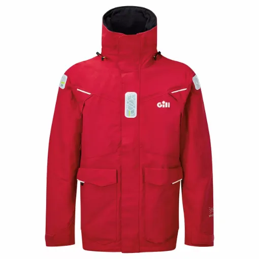 Picture of Gill Mens' Jacket OS25J Offshore Jacket - Red OS25J - M - Gill