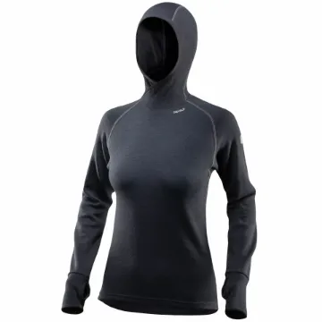 Picture of Devold Expedition Womens Hoodie - Black - XS - Devold