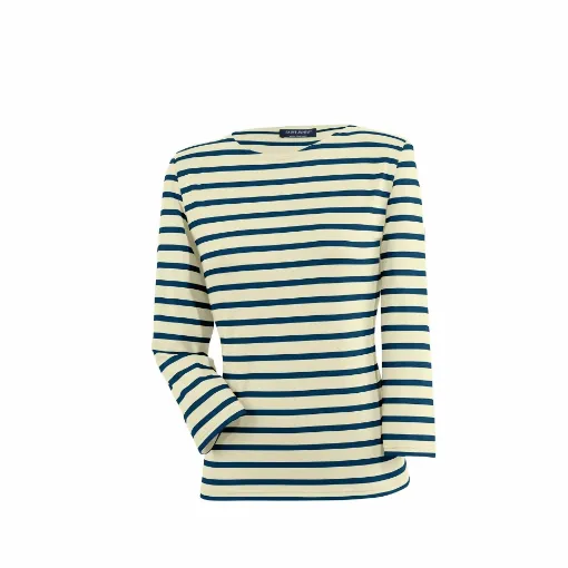 Picture of Saint James Galathée II Breton Striped Top - Ecru/Marine - 36 - Saint James