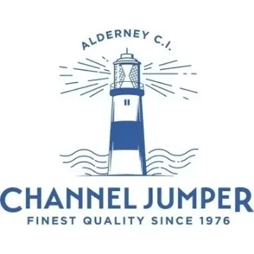 Picture of Casquets - The Fine-Striped Guernsey Jumper - Channel jumper - Smoke/Denim - 44 - Channel Jumper