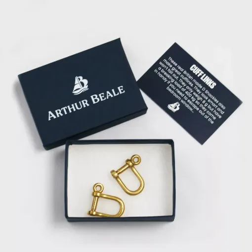 Picture of Arthur Beale Cuff Links - 1 Size - Bronze - Arthur Beale