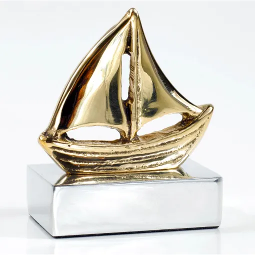 Picture of Boat with sails on base - Nauticalgifts