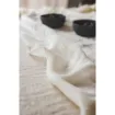 Picture of 65x250cm, Gauze Linen Table Runner in Semi White Color