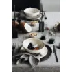 Picture of 51x51 cm, Linen Table Napkins, checks and stripes pattern colors