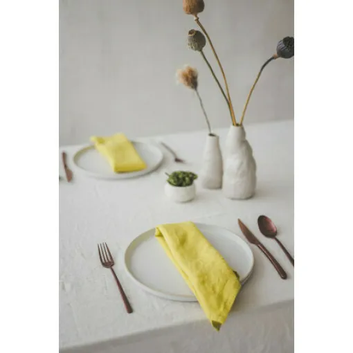 Picture of 45x45 cm, Linen Table Napkins, plain colors