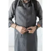 Picture of One size, Unisex Linen Apron,  checks and stripes pattern colors