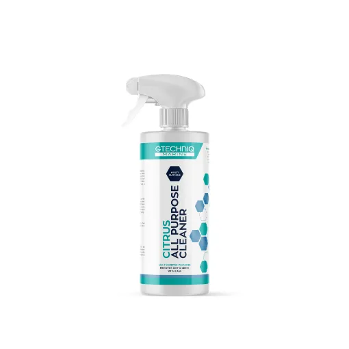 Picture of Gtechniq Marine All Purpose Cleaner - Citrus Multi Purpose Cleaning Spray - Marine All Purpose Cleaner for Bilges -  Trim -  Consoles -  Fish Boxes - Gel Coat Safe Cleaner - 500ml