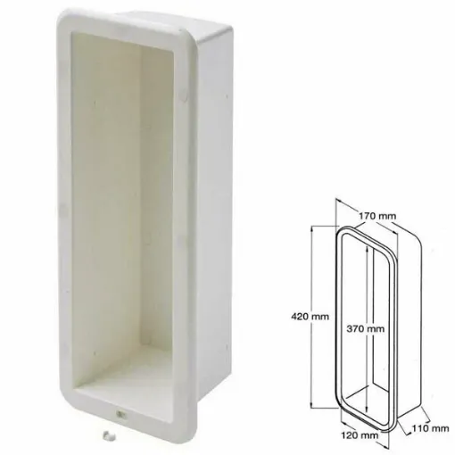 Picture of Standard plastic niche for fire extinguishers