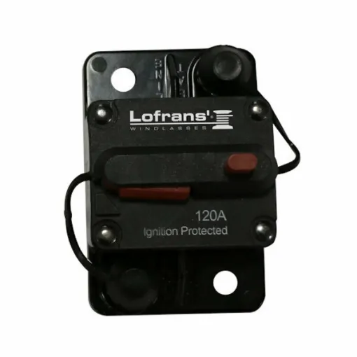 Picture of Lofrans' 70A thermal circuit breaker