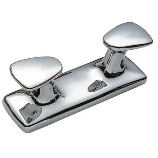 Picture of Classic two-drum sledgehammer new in chrome-plated brass