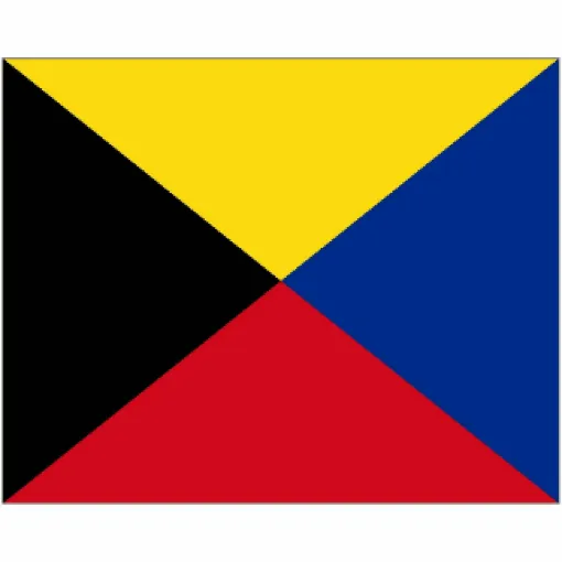 Picture of Code Flag Letter Z - Zulu