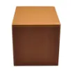 Picture of Collection Armand Cinnamon Leather Wastepaper Basket - Size Large -  23,00cm x  23,00cm x  30,50cm - Weight : 1370 Gr - Gordon & Gaia