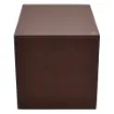 Picture of Collection Armand Dark Chocolate Leather Wastepaper Basket - Size Large -  23,00cm x  23,00cm x  30,50cm - Weight : 1370 Gr - Gordon & Gaia