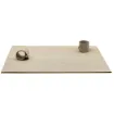 Picture of Collection Nadine - Noisette Leather Table Set -  -  50,0cm x  35,0cm - Weight : 410 Gr - Gordon & Gaia